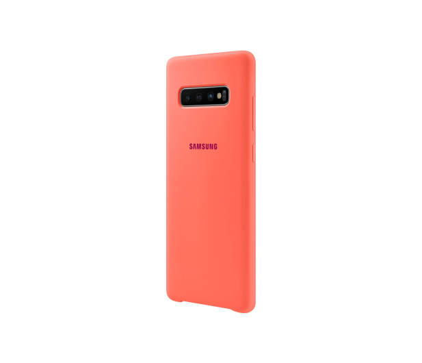 Etui Silicone Cover do Samsung Galaxy S10 + różowe - 478394 - zdjęcie 2